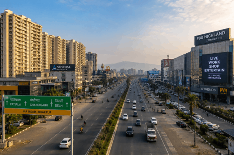 Property Investment in Zirakpur: A Guide to Making the Right Investment